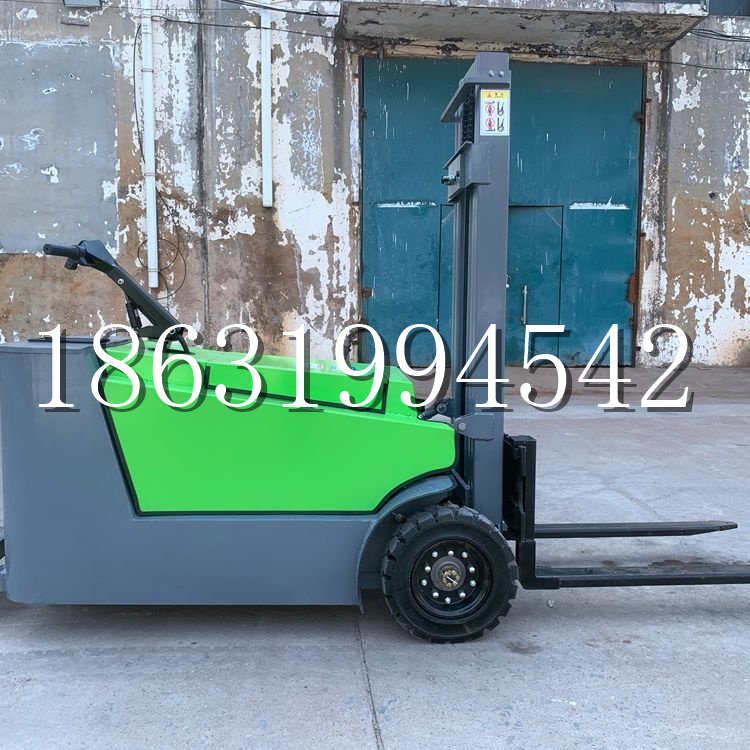 玉里镇小型电动叉车1吨2吨步行站驾式电瓶堆高充电装卸车液压升降车铲车